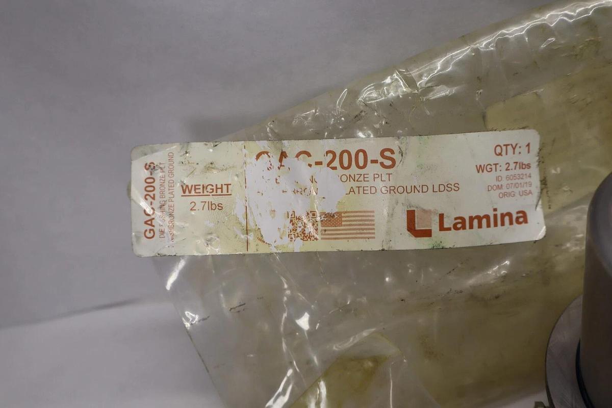 (NEW) LAMINA GAC-200-S , GAC200S Shoulder Bushing Bronze Plated