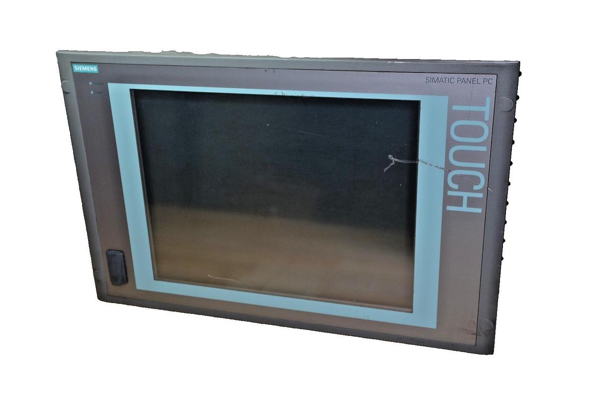 Used SIEMENS SIMATIC TOUCH PANEL 15T 15" Front V412.00.007.534 A5E00324360 06
