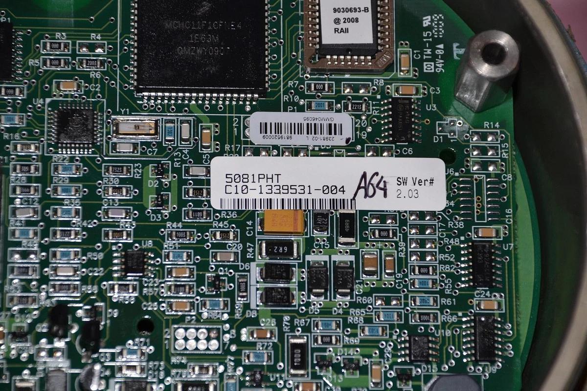 Used ROSEMOUNT  TRANSMITTER MICROPROCESSOR  5081PHT C10-1339531-004  FLOW TRANSMITTER