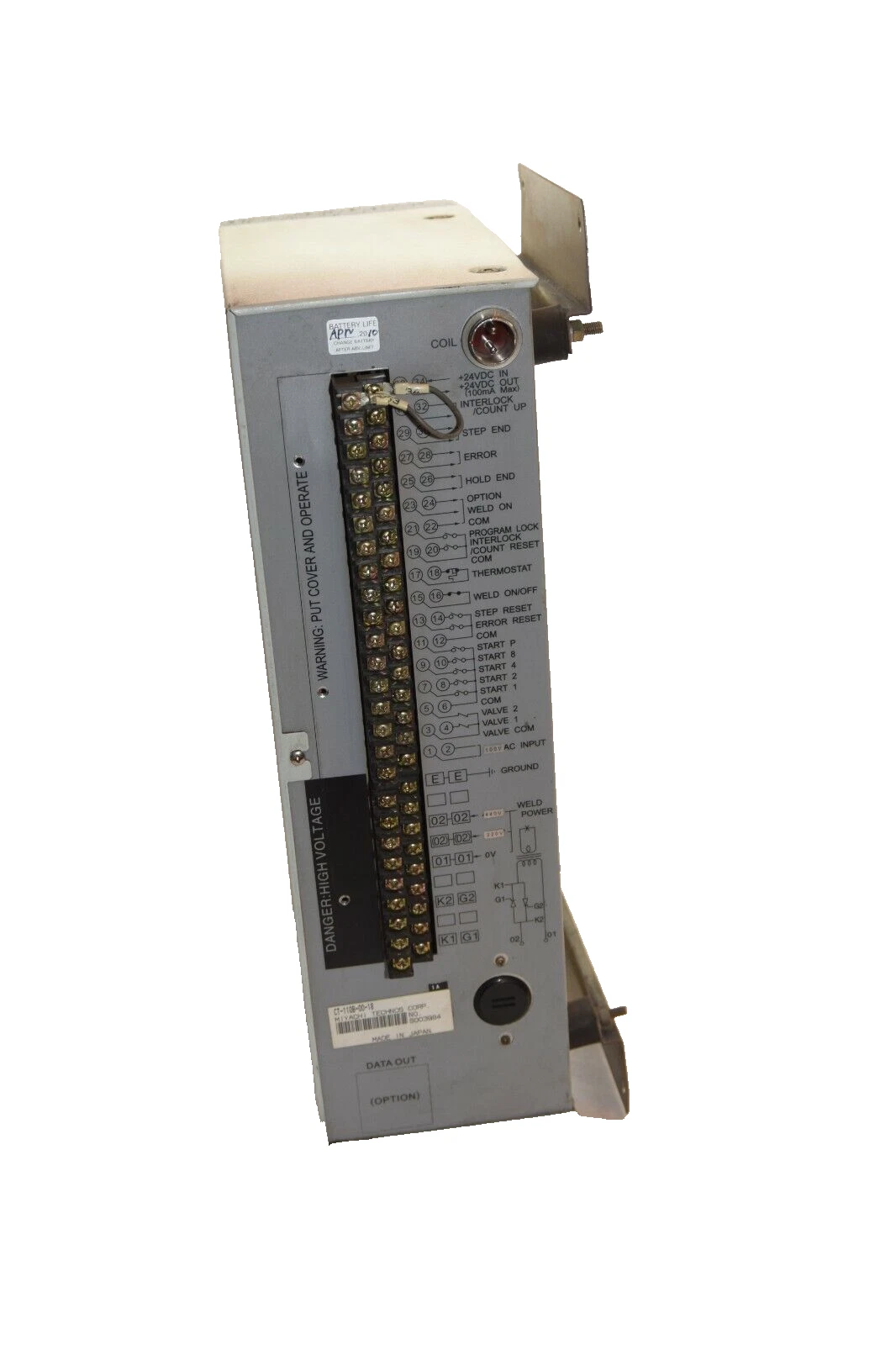 Used MIYACHI CT-110B WELTOUCH Controller CT-110B-00-18 CT110B0018