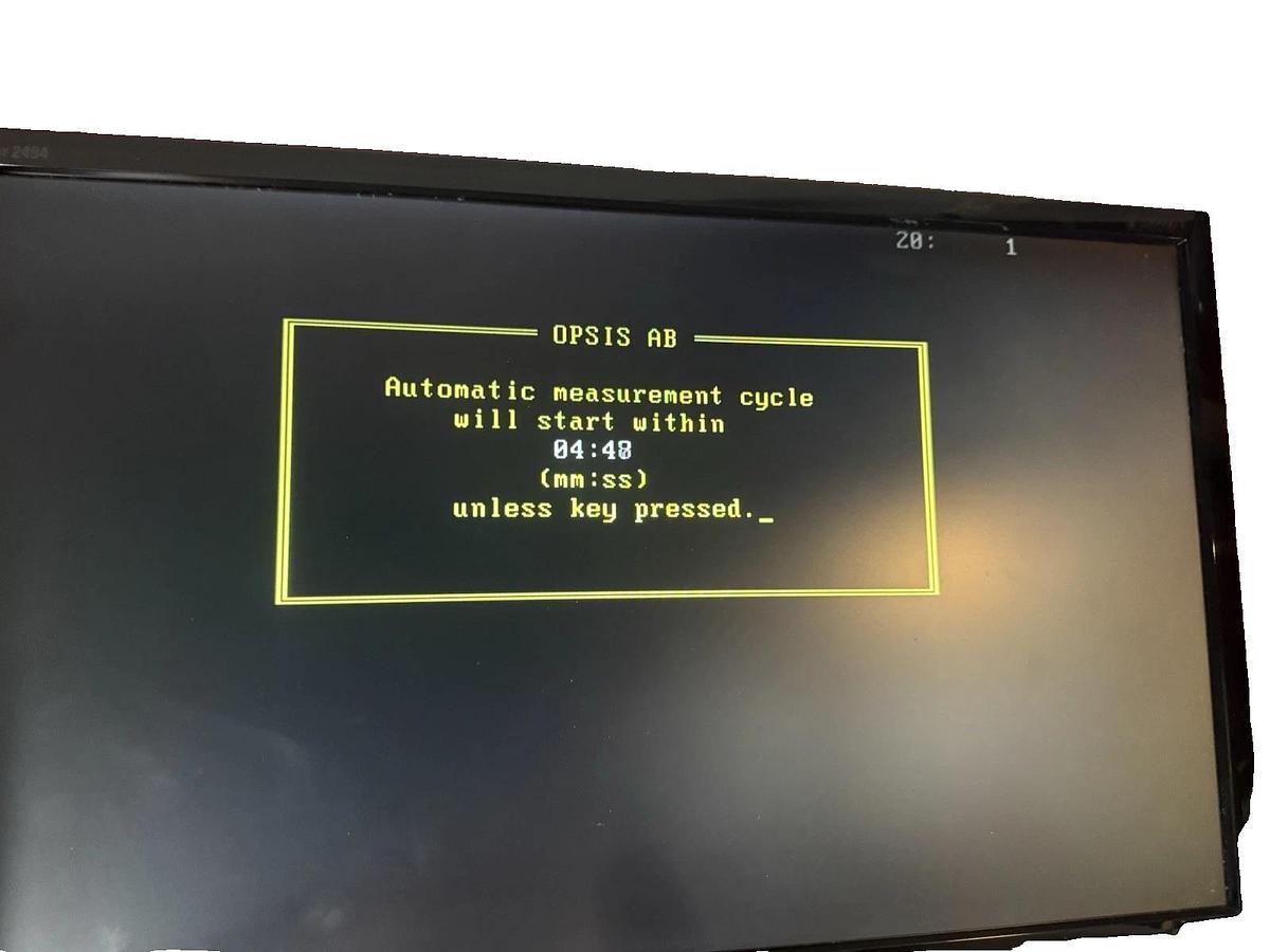 Used Opsis AR500 Particle Detection System -E-1673 AR500-E-1673 AR500E1673