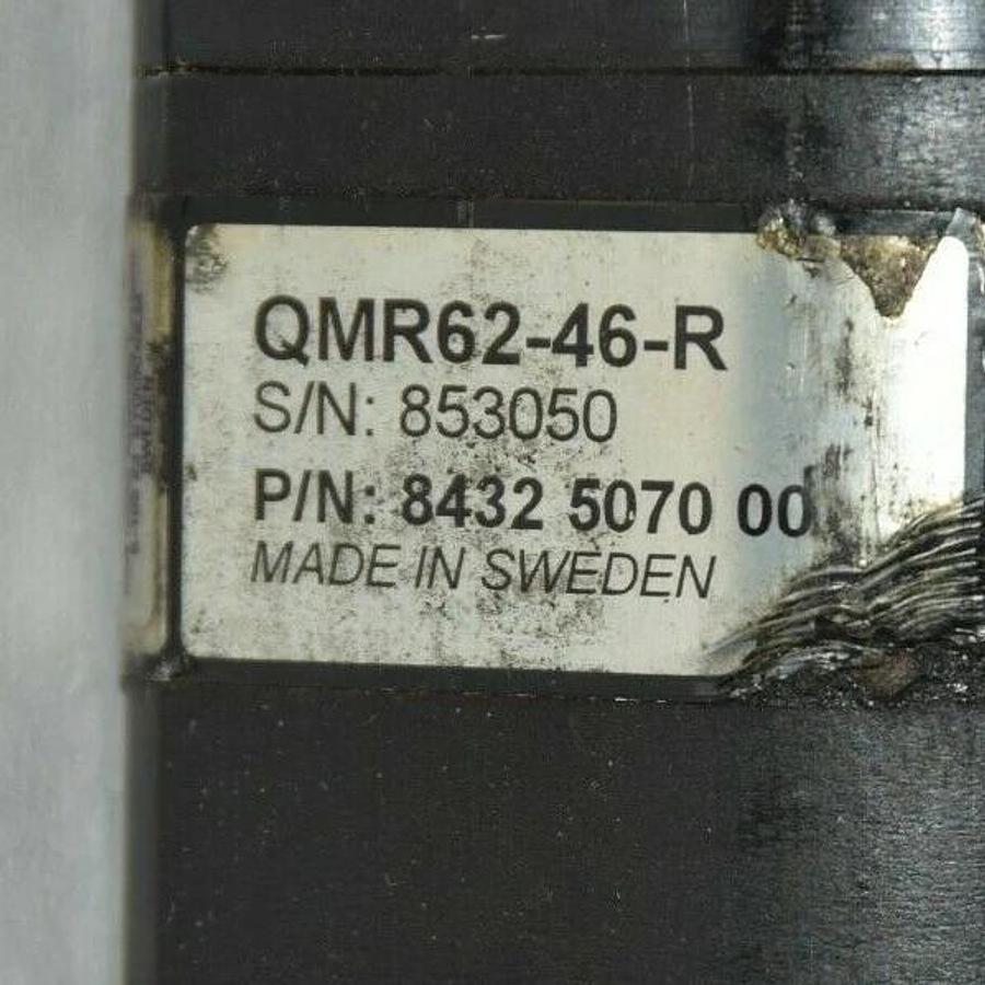 Used ATLAS COPCO QMR62-46-R 3/4" Bore Servo Motor With Nut Runner 4230 1705 80