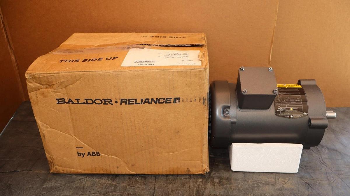 Baldor Reliance Industrial Motor VM3542 3/4hp .75hp 3ph 208-230/460v  (New)
