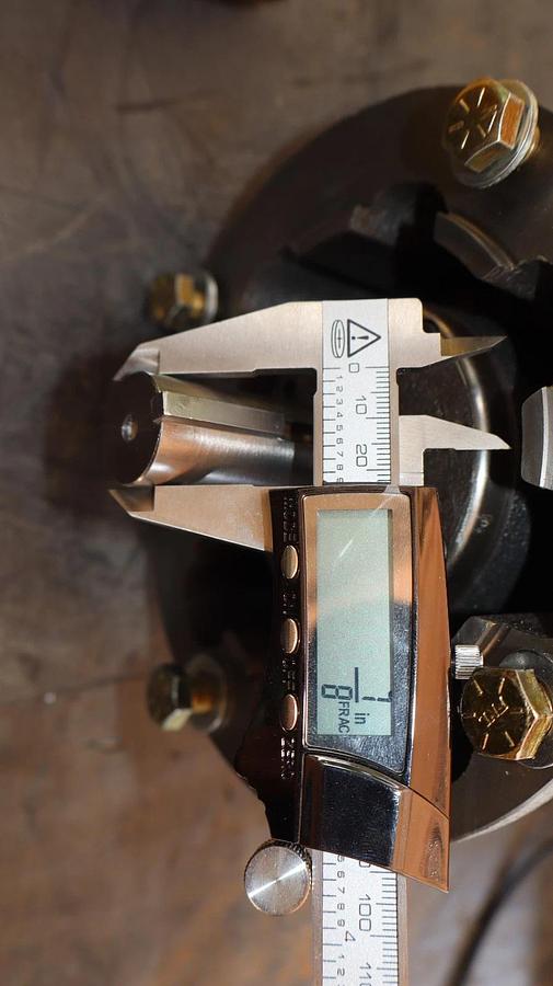 Used GAST Air Motor 8AM-NRV-32A  8AMNRV32A 5hp USA