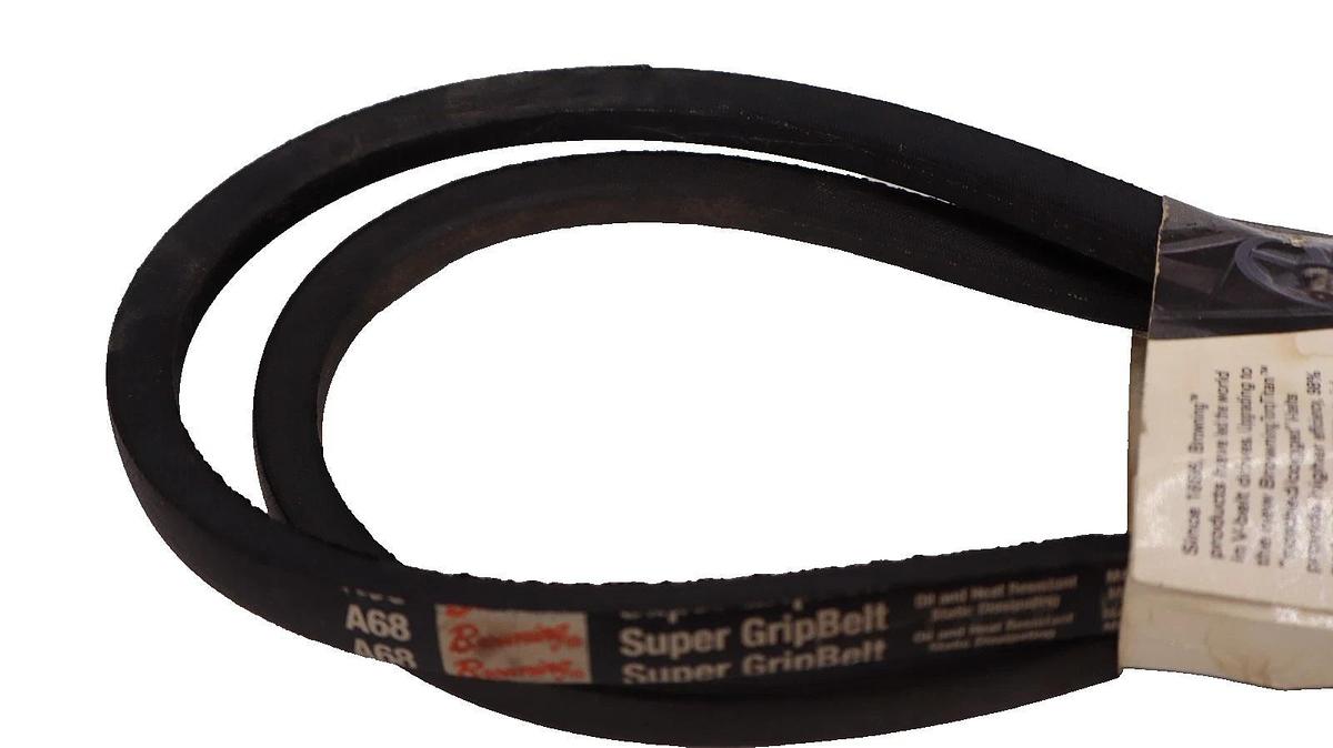 Browning Belt V-Belt A68 Super Gripbelt Vbelt (New - Lot of 2)