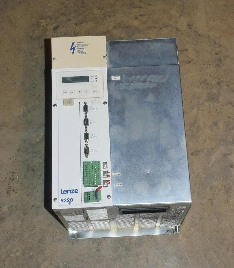 Used LENZE Drive 9220 TYPE 33.9227_E  00357366  33.9227 E  357366  4/7142/06020