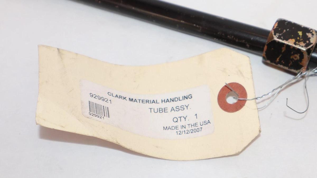 (NEW) CLARK MATERIAL HANDLING 929921 Forklift Tube Assembly