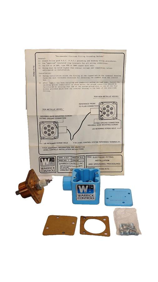 Warrick Controls 3E1B 250psi Single Probe Fitting (New)