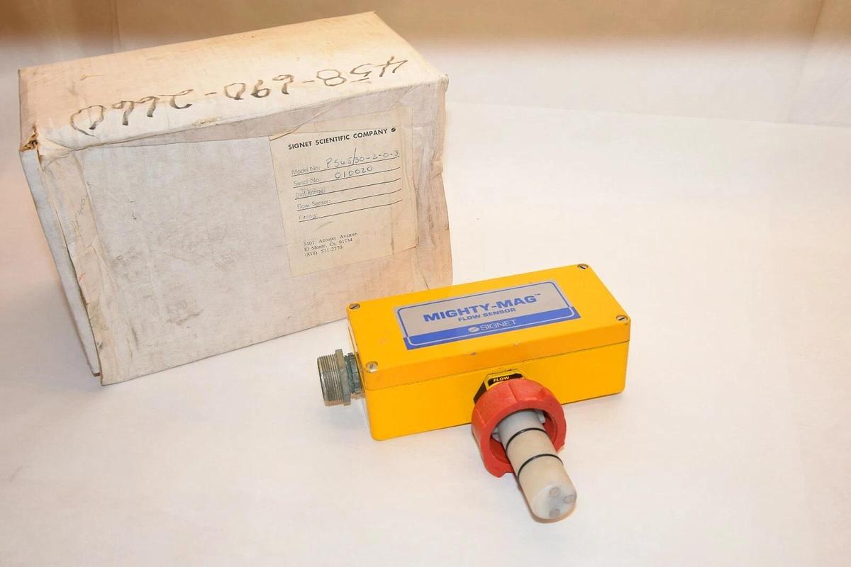 (NEW) SIGNET SCIENTIFIC P56530-2-0-3 Mighty-Mag Flow Sensor