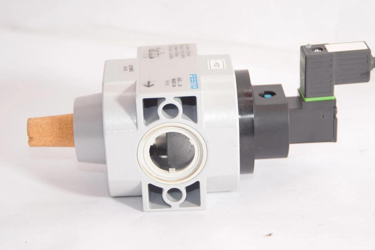 Used FESTO HEE-...-D-MAXI-24 2.5Bar 36psi On/Off Valve