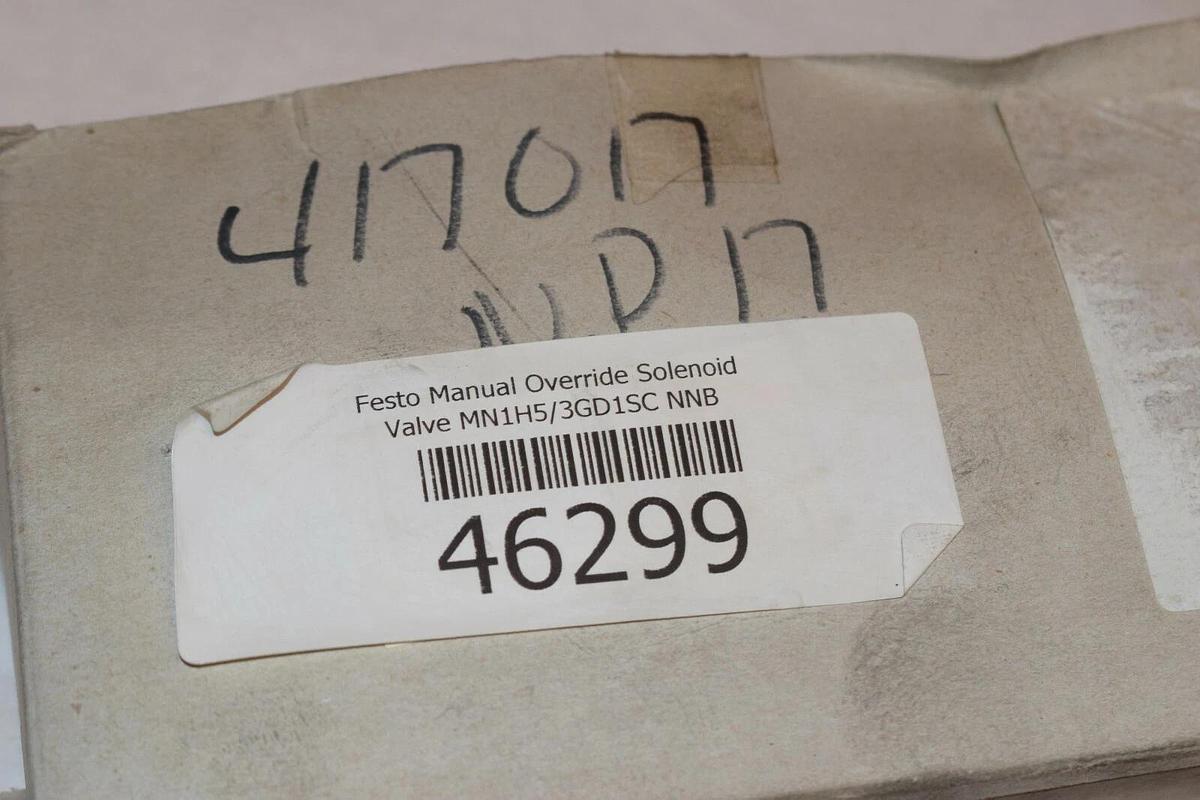 NEW FESTO MN1H-5/3G-D-1-S-C 3-10 BAR 40-145psi PNEUMATIC REGULATOR