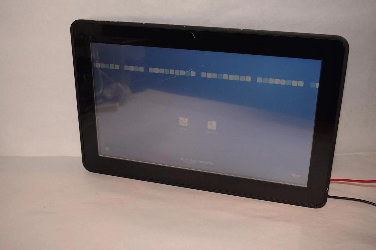 Used ADLINK X4D-3365-199 12V 7A All In One Panel PC  Windows *Scratched Screen*