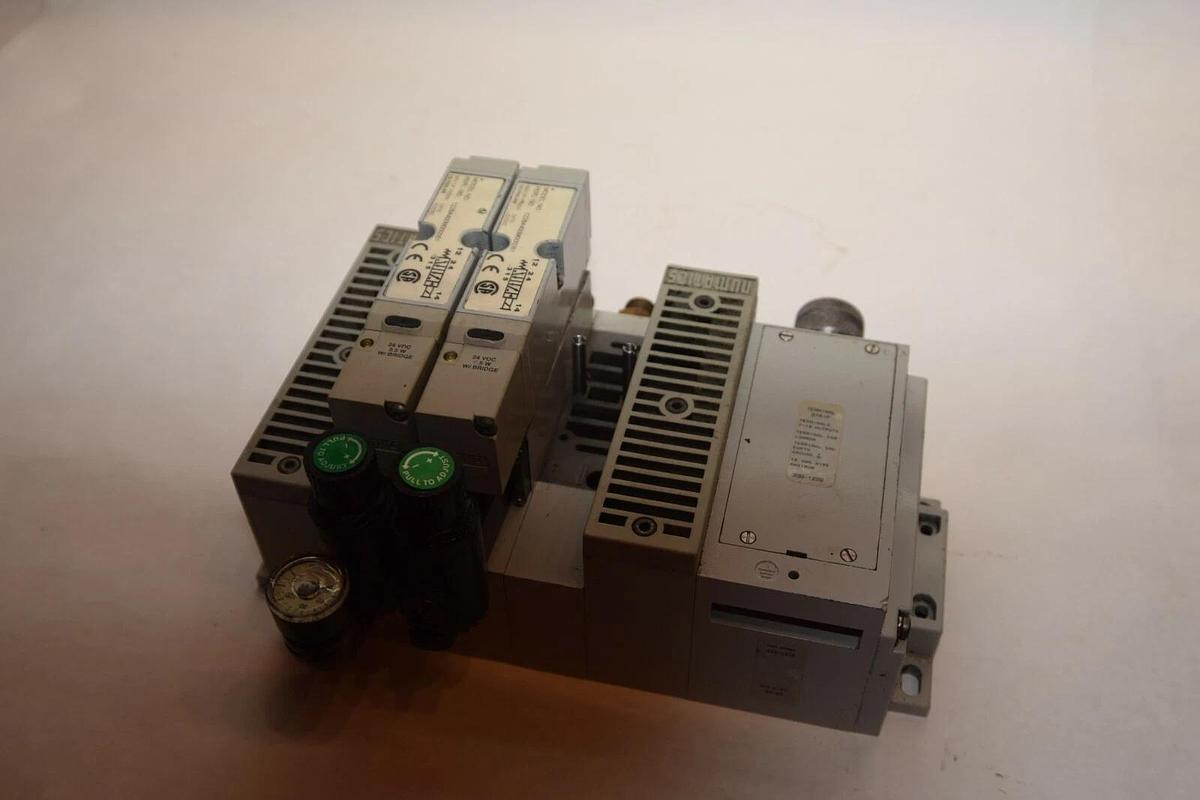 Used NUMATICS 239-1229 Manifold Block With Valves 122BA400M000061