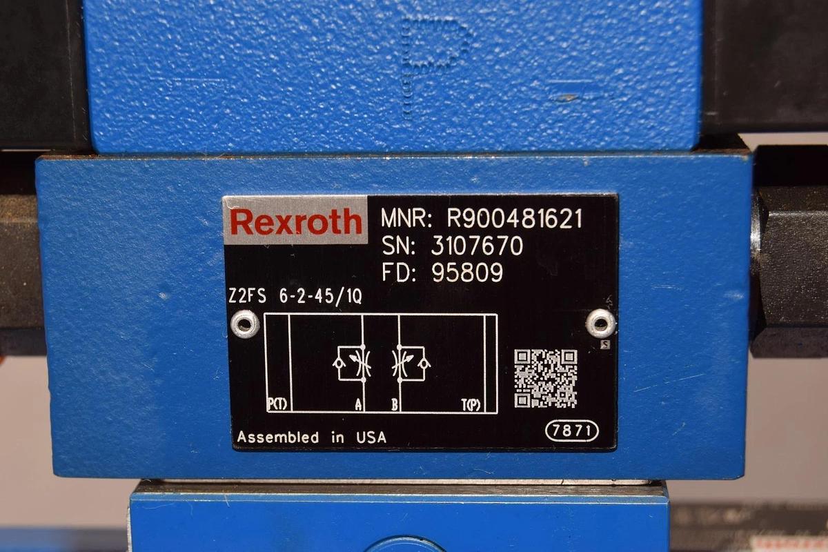 Rexroth Valve H-4WEH25J68/6EW110N9ETS2K4/B10D3 R900751957 R900912188 R900481621