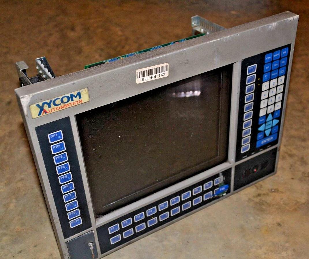 Used XYCOM 3512-KPM 12.1 INCH COLOR OPERATOR INTERFACE
