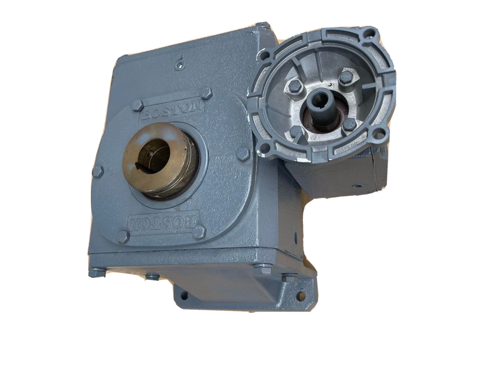 BOSTON GEAR Double Reduction Speed Reducer Worm Gear Box HFWA738C600B5HP26 600:1
