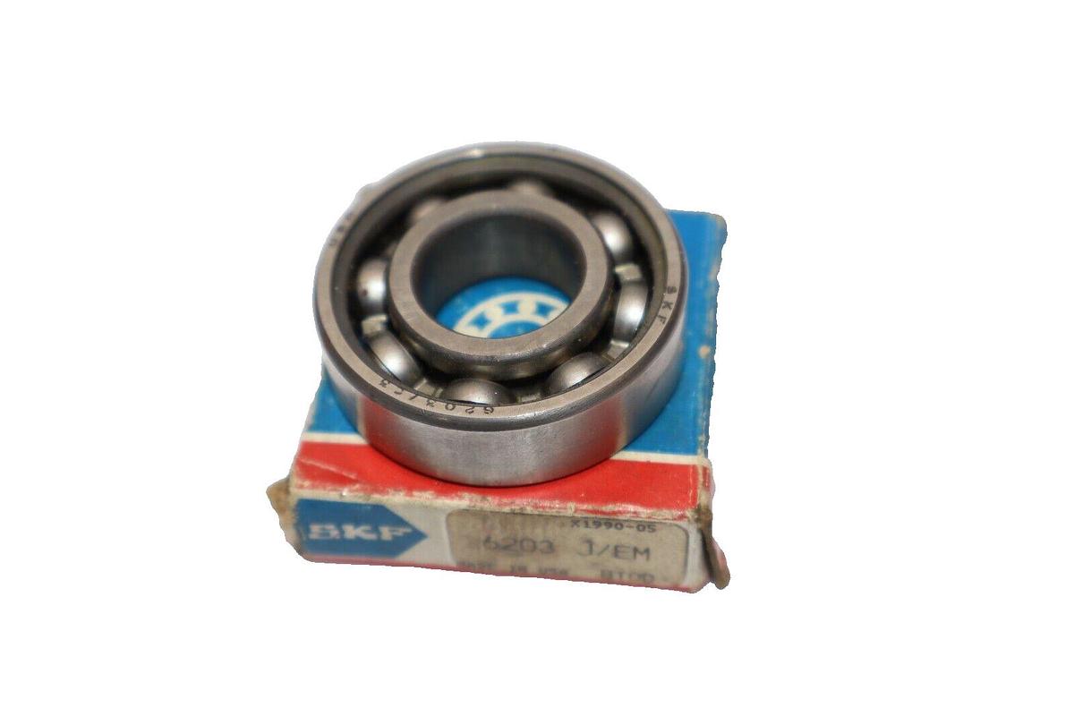 (NEW) SKF 6203 J/EM , 6203J/EM Ball Bearing