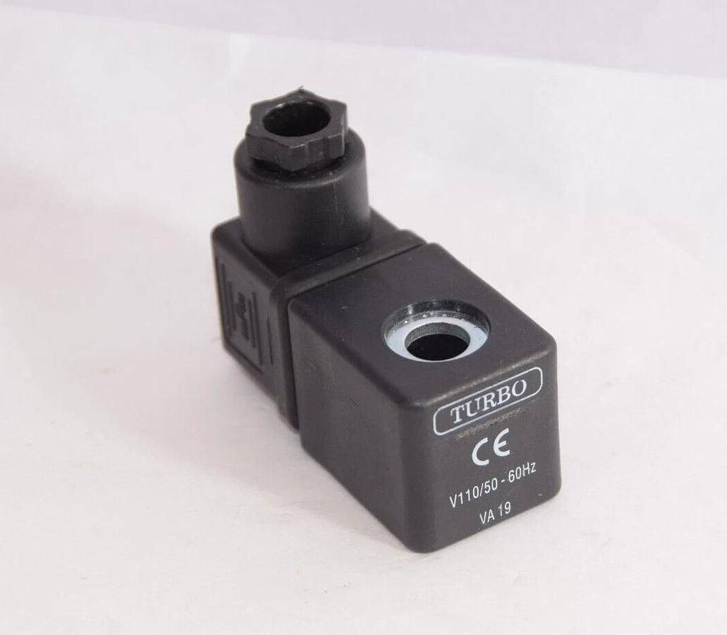 (NEW) TURBO / MPM / DUSTEX 07-301-00504-06 V110/50-60Hz Solenoid Coil W/ B-12