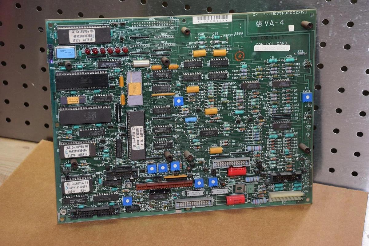 Used GENERAL ELECTRIC F31X300CCHAAG1 VA-4 CONTROL CARD