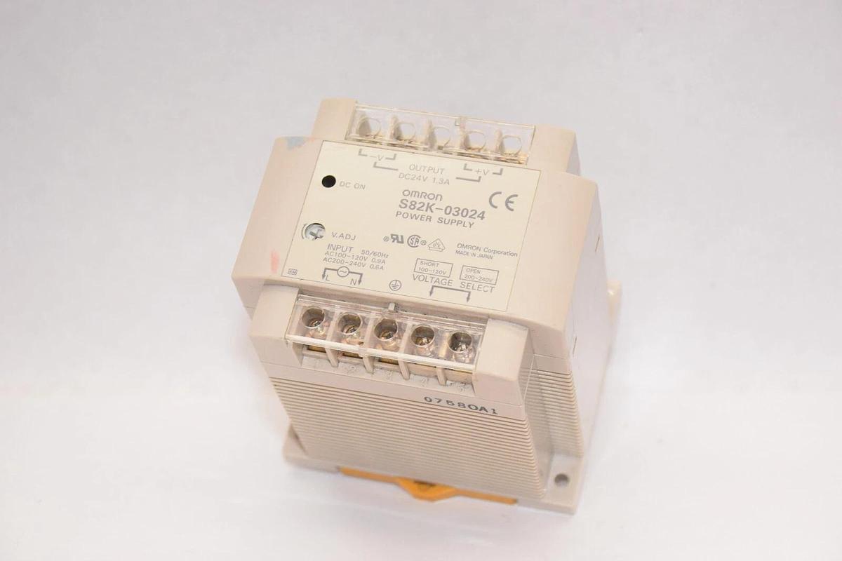 Used OMRON S82K-03024 24Vdc 1.3A Power Supply