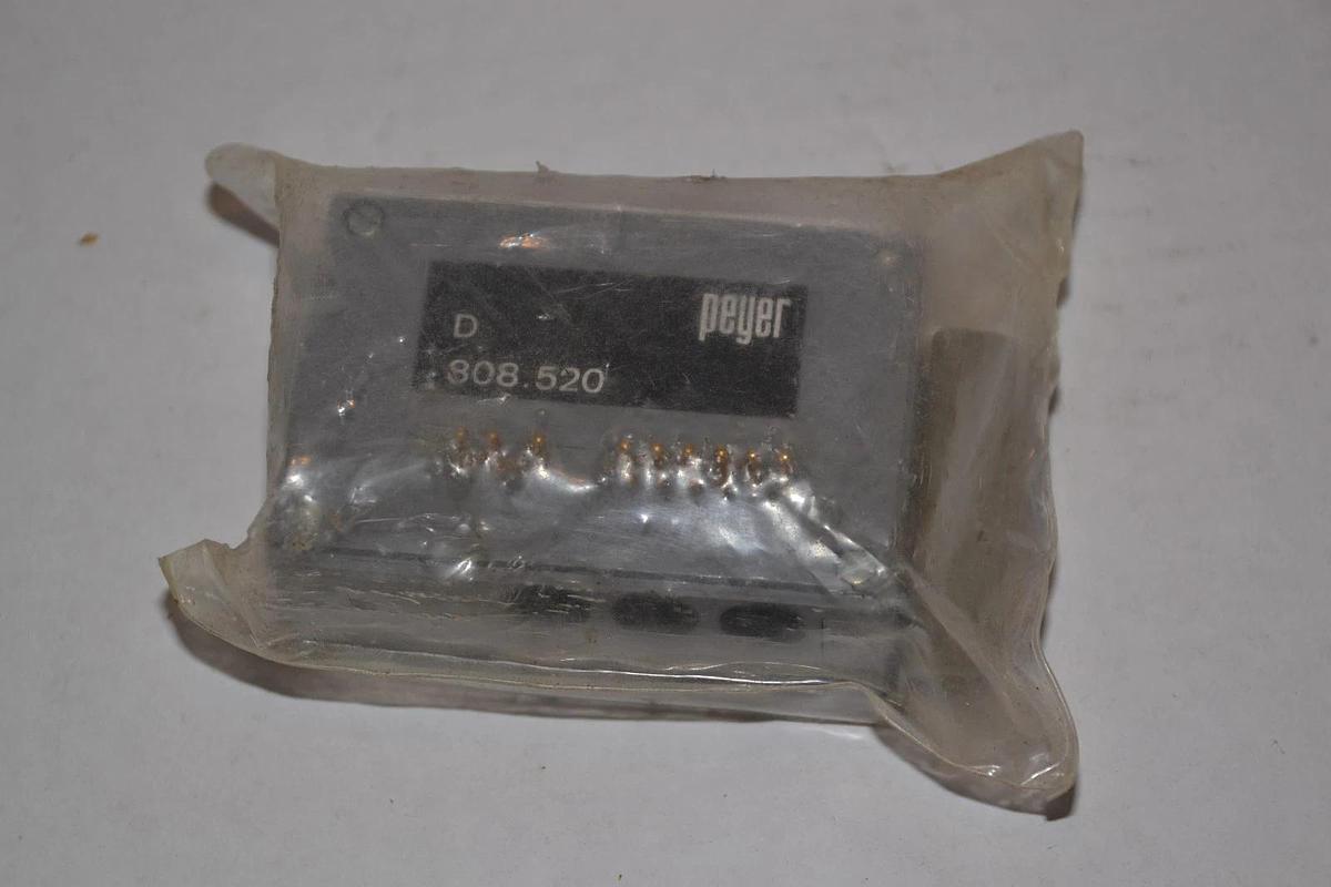 PEYER D 808.520 808520 808 520 D808.520 Connector NEW