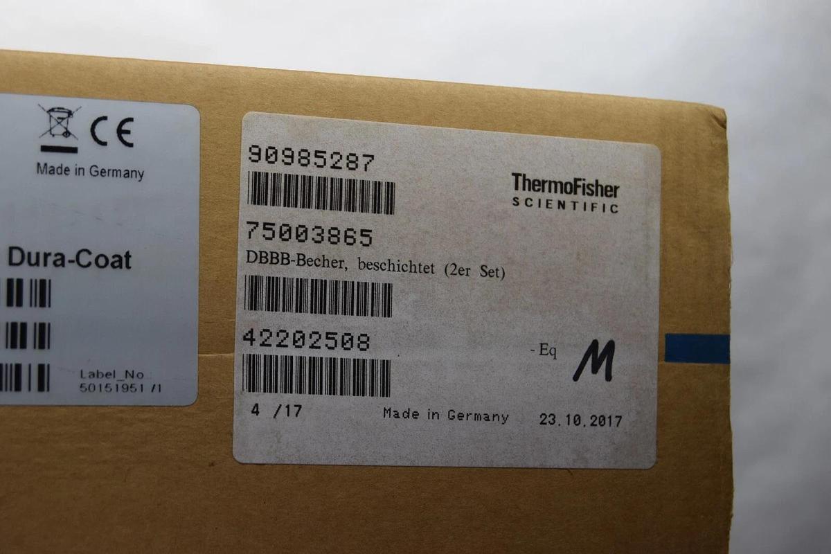 Thermo Fisher Scientific 75003865 Double Blood Bag Bucket Dura-Coat DBBB  (NEW)