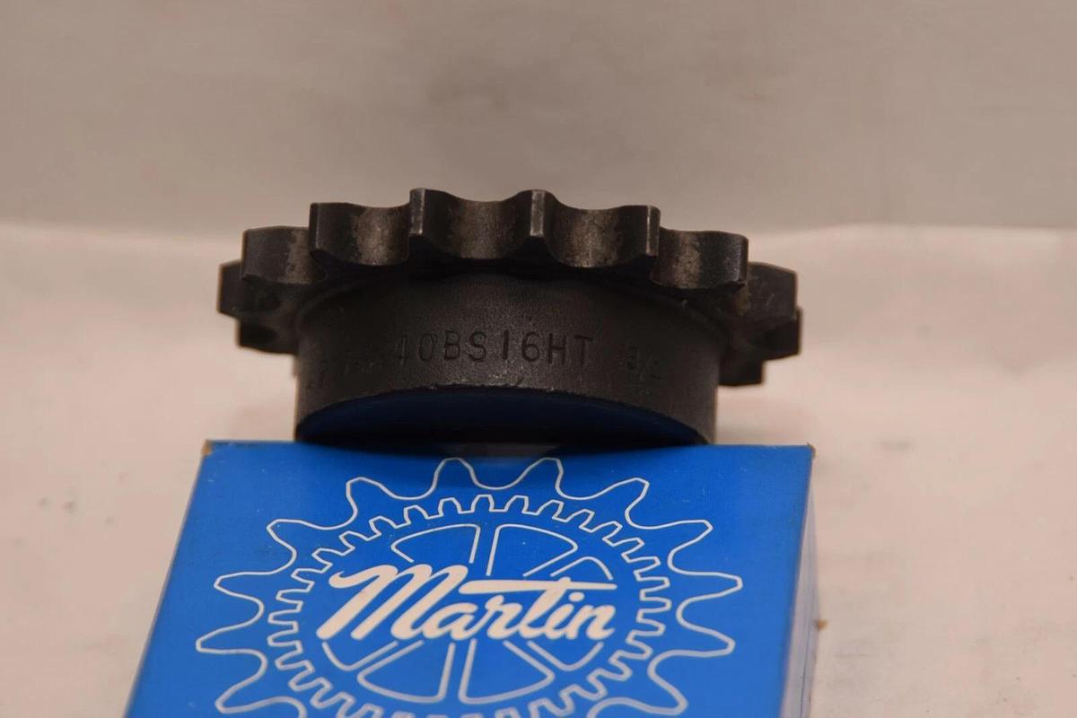 (NEW) MARTIN 40BS16HT 3/4 3/4" 16 Teeth Sabertooth Sprocket