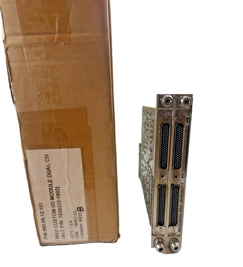 Used Honeywell Aerospace 985.99.12.151 7036333-1902  DUAL CUSTOM IO FOR PILATUS