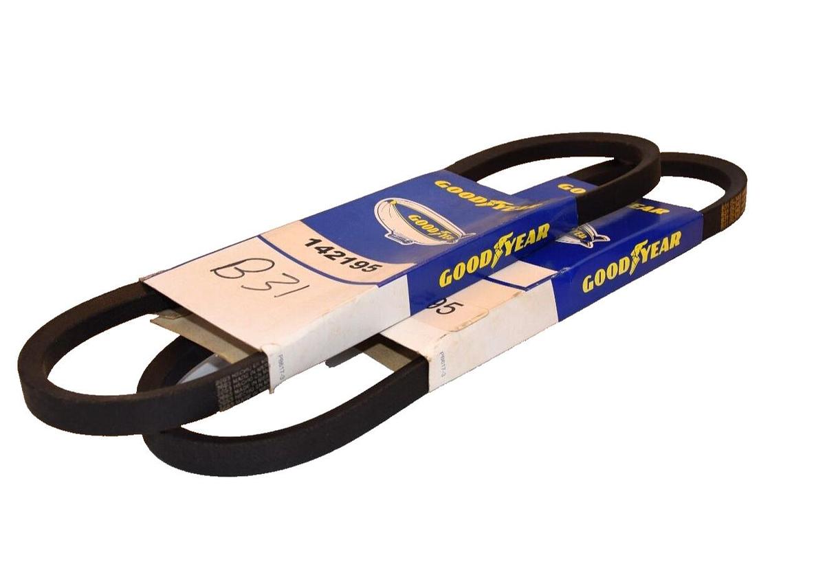GOODYEAR V-Belt Belt B31 5L340 Hy-T Plus Matchmaker (NEW Lot of 2)