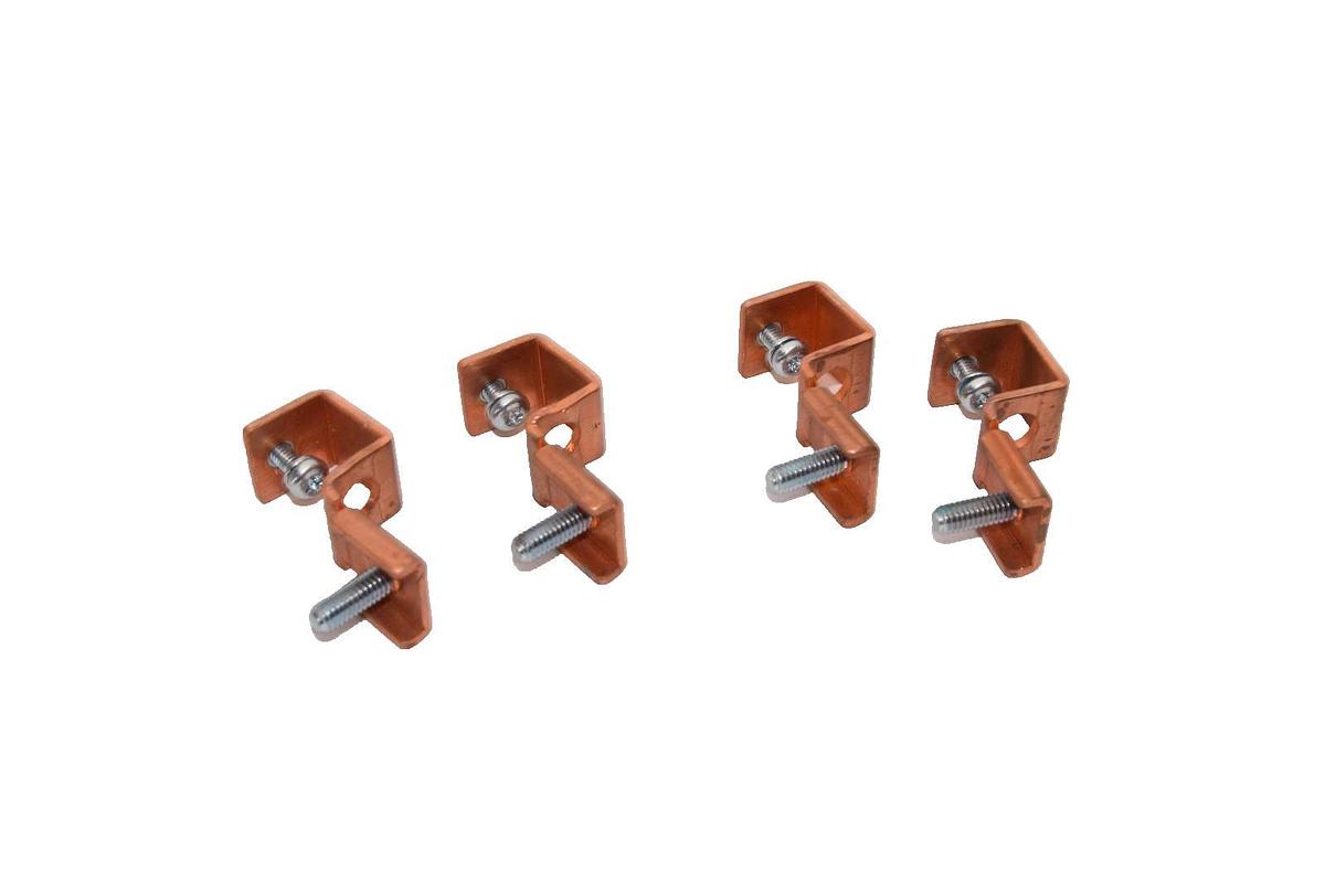 Used PMC 880-0890A , 8800890A Rev A Copper Offset Mechanical Lug (Lot of 4)