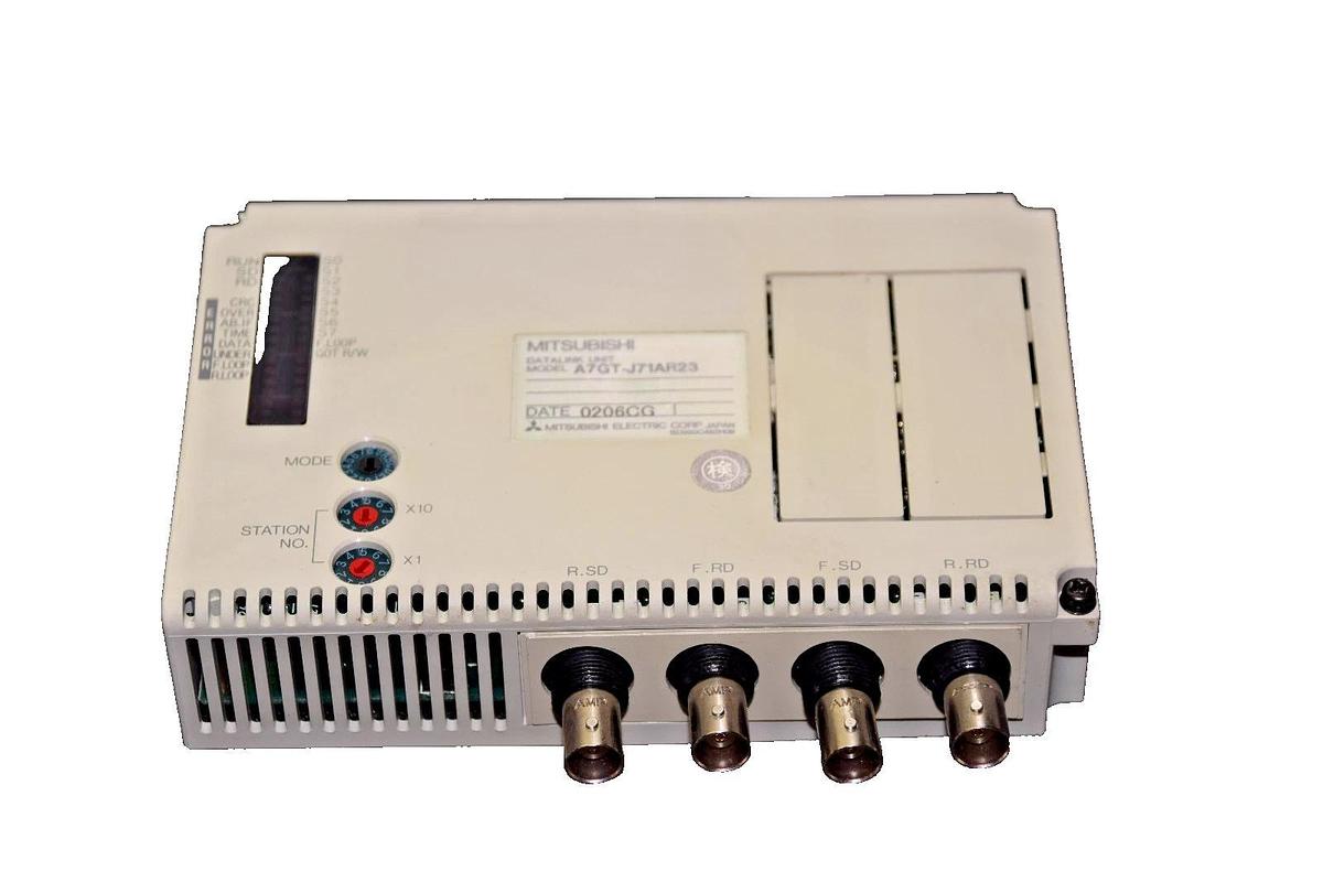 Used MITSUBISHI Datalink Unit  A7GT-J71AR23 A7GTJ71AR23