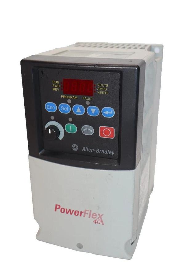 Used Allen Bradley PowerFlex 40 AC Drive 22B-D4P0N104 Series A 1.5kw 2hp