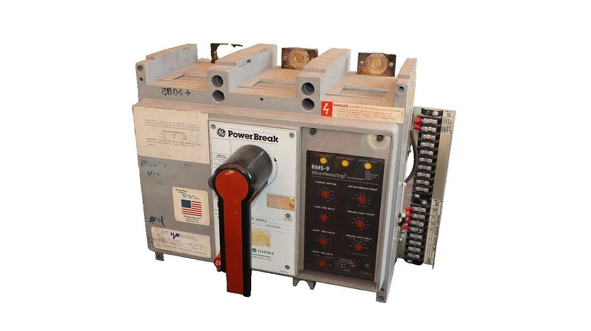 Refurbished GE General Electric Circuit Breaker Power Break 400A Amp TP84SSZ TR4S300