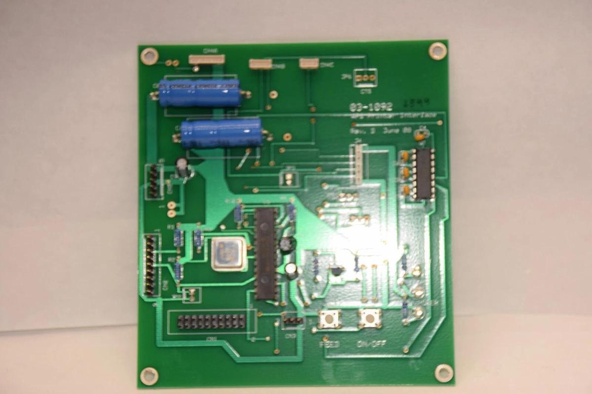 Used 03-1092 , 031092 APS Printer Interface Board / Card