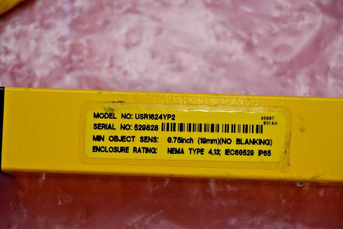 Used BANNER MINI-BEAM MICRO-SCREEN SENSOR PROGRAMMING USR1624YP2 IEC60529 IP65