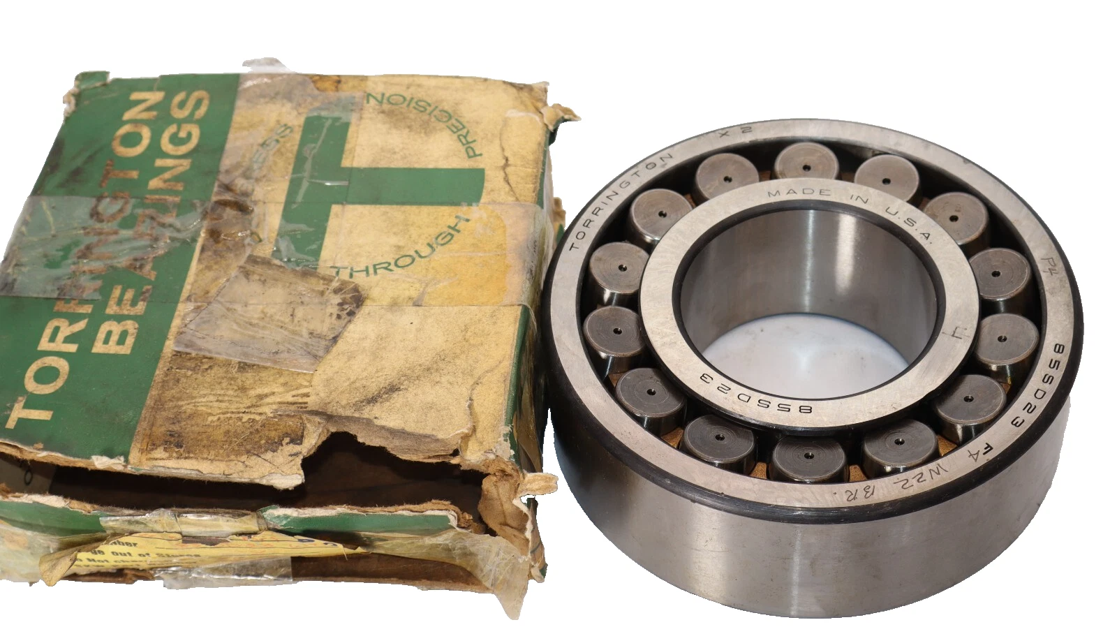 (NEW) TORRINGTON 85SD23 F4 W22 , 85SD23-W22 Spherical Roller Bearing