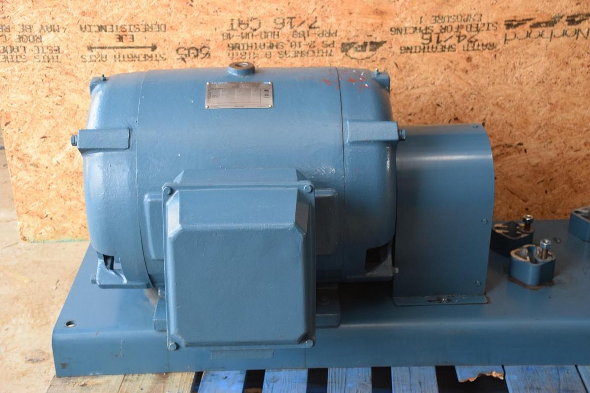 NEW AO Smith Motor, 75 HP,C-393333-60, 3565 RPM, 3 Phase, 364TS Frame SCE, E728