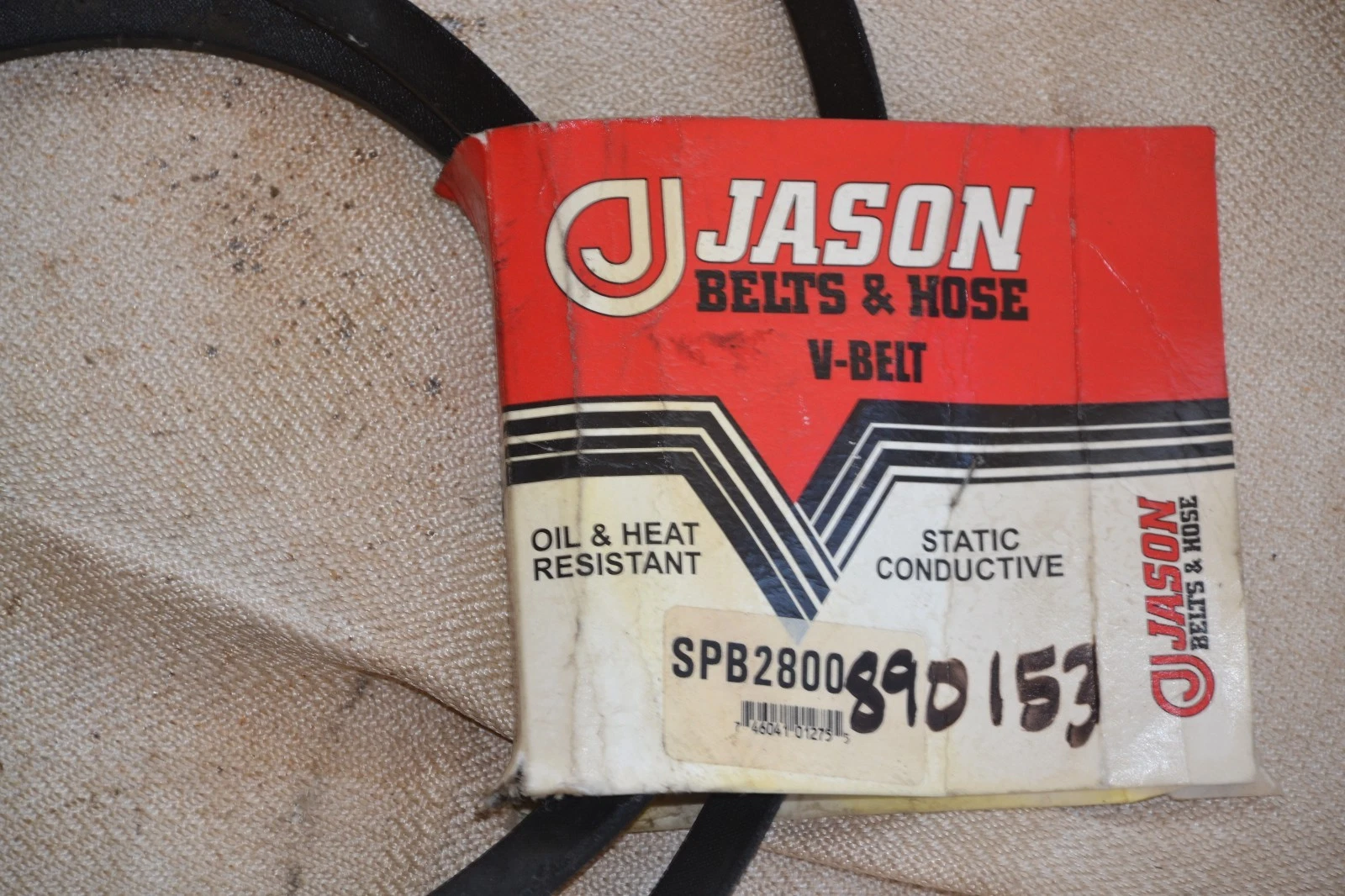 Jason V-belt Belt SPB2800 SPB-2800 Oil and heat resistant 890153 Belt (NEW)