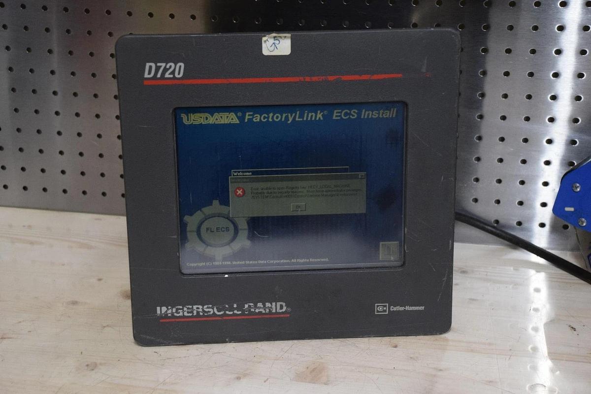 Used Cutler-Hammer D720  DS71205-01 Operator Interface Industrial PC
