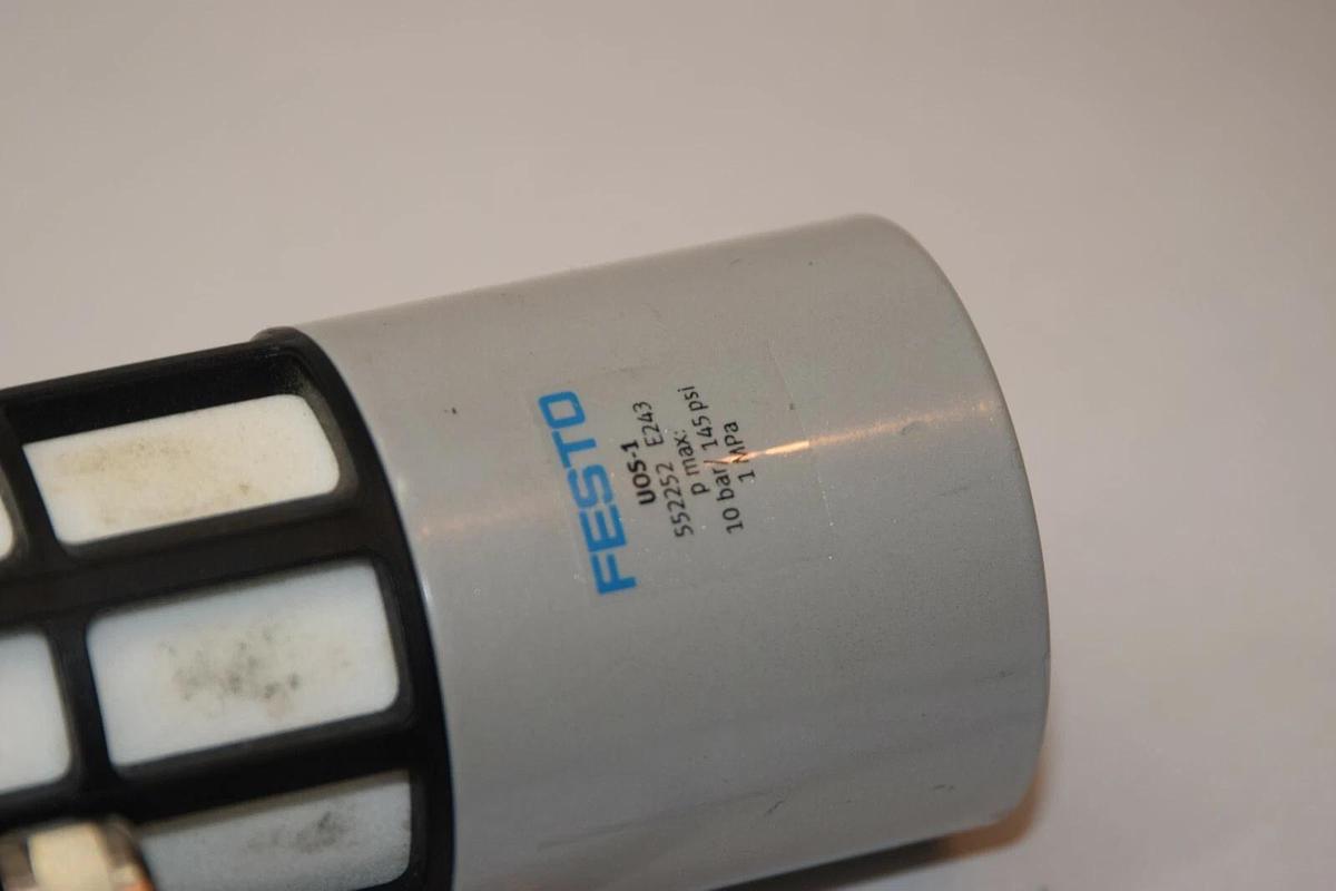 Used FESTO MS6-SV-1/2-E-10V24-AG 3.5-10 Bar 50-154psi Soft Start Exhaust Valve