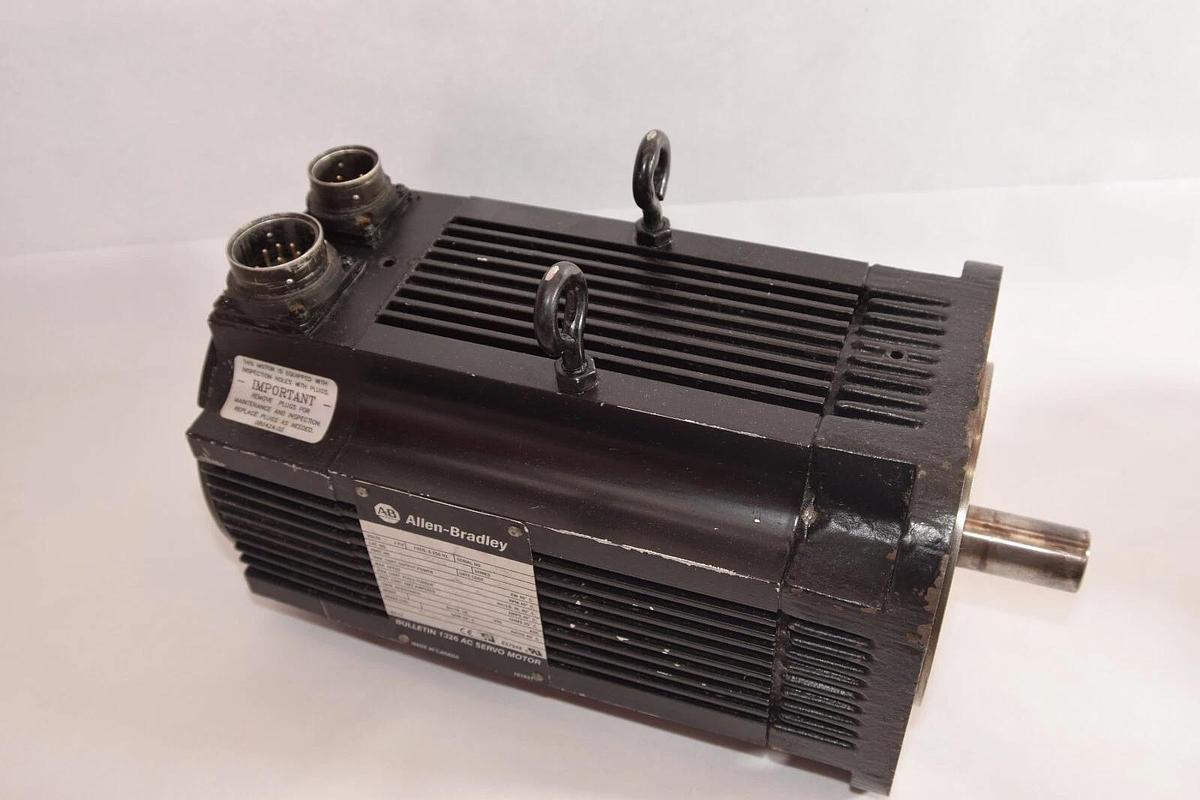 Used ALLEN BRADLEY 1326AB-B515E-21-L , 163831 460V 3PH 2.44kW 3200rpm Servo Motor