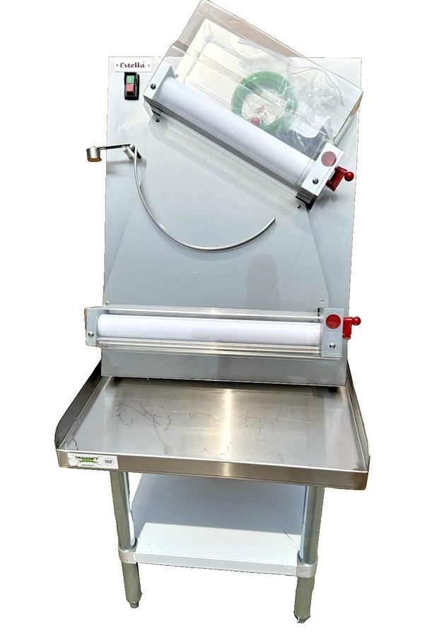 Estella 348EDS18D 18" Double Pass 2 Two Stage Dough Sheeter Countertop 120v NEW