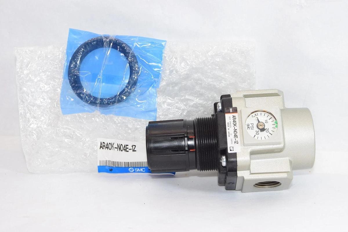 (NEW) SMC AR40K-N04E-1Z , AR40KN04E1Z 0-30psi Regulator