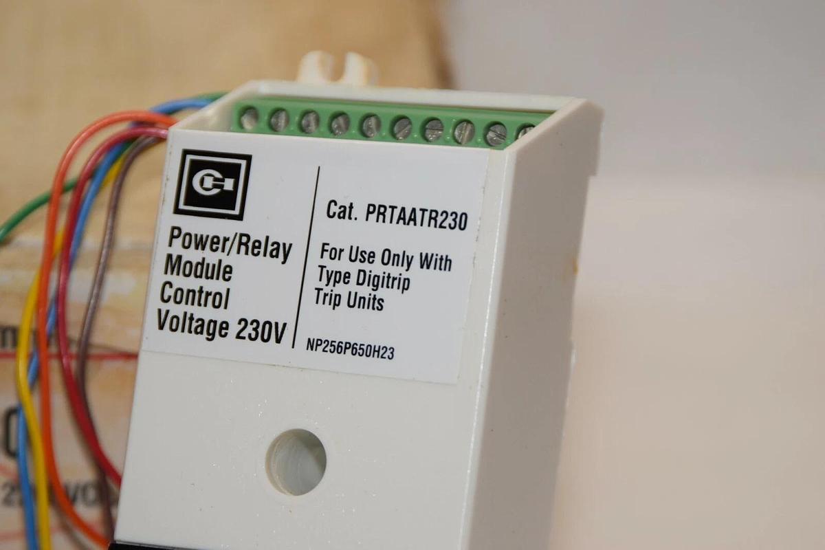 (NEW) CUTLER HAMMER Digitrip 230V Power/Relay Module Control PRTAATR230