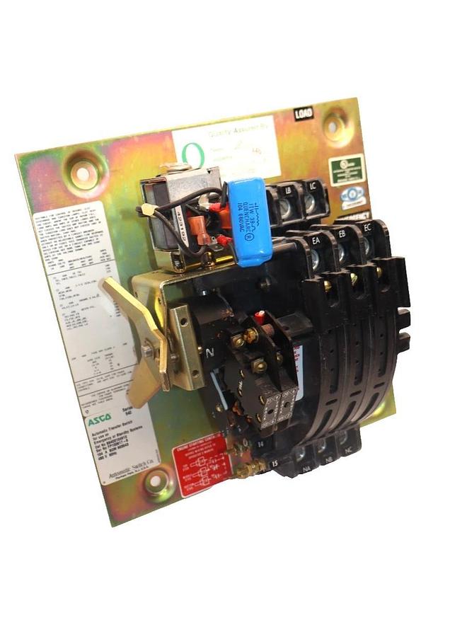 Used ASCO B940310491X 480V 60Hz Series 940 Automatic Transfer Switch