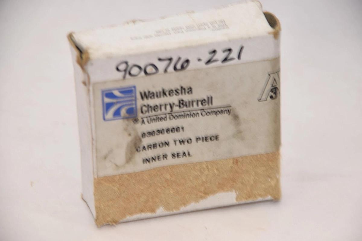 (NEW) WAUKESHA CHERRY-BURRELL 030306001 Carbon Two Piece Inner Seal