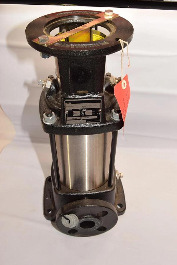 NEW) GRUNDFOS CR1S-12 U-FGJ-A-E-HQQE .75HP 3450rpm 1gpm Vertical Multistage Pump