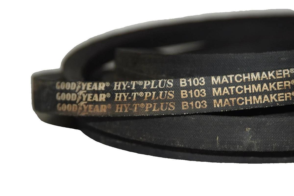 Goodyear B103 HY-T Plus Matchmaker V Belt B-103 V-Belt B 103 Vbelt (New)