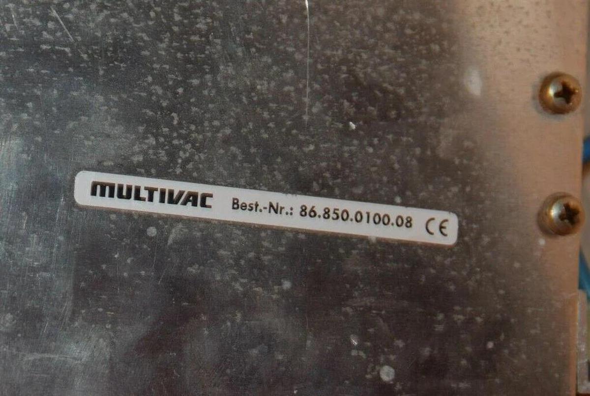 Used MULTIVAC 10 Slot Rack  86.850.0100.08 KUHNKE Plc Card 10 slot rack
