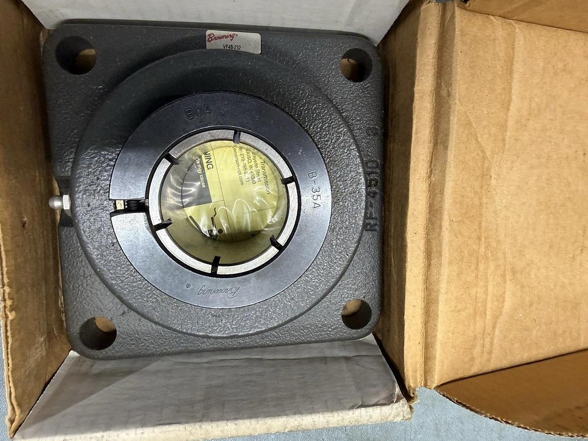BROWNING - 766470 - VF4B-232 - 2" Concentric Locking 4-BOLT FLANGE BEARING -NEW